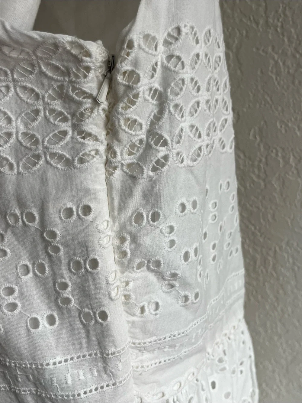 Gap White Eyelet Sleeveless Dress Girls Sz XXL 16 NWT